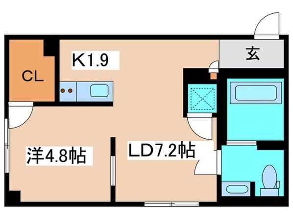 D×Apartment N3E6の物件間取画像